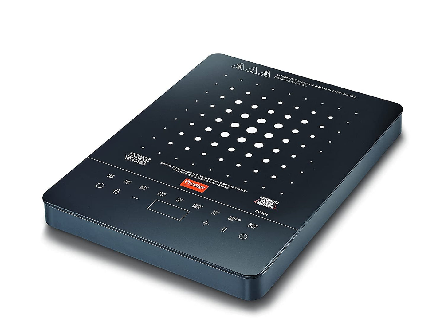 Prestige Swish 2000 Watts Induction Cooktop  (Black, Touch Panel)