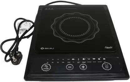 Bajaj 1200 W Splendid Automatic Quality Induction Cooktop  (Black, Push Button)