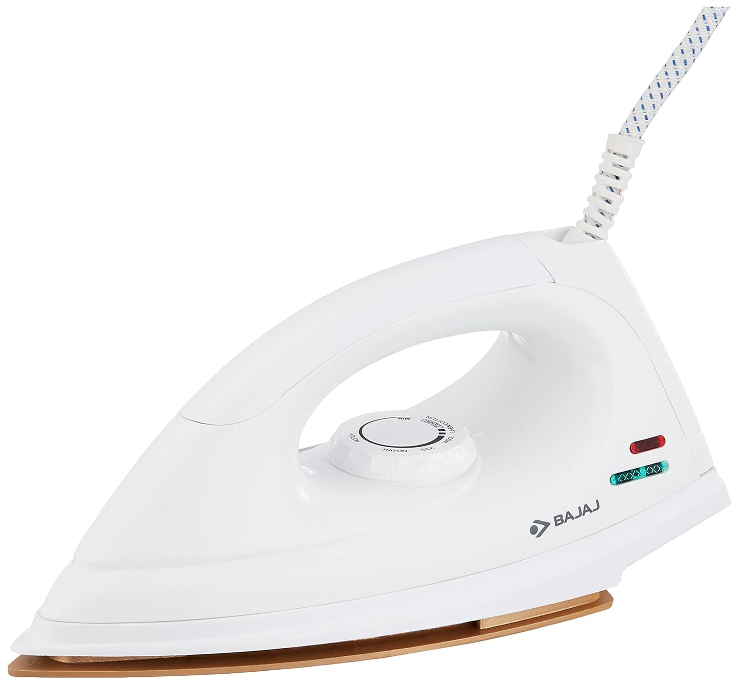 BAJAJ DX 7 Light Weight 1000 W Dry Iron  (White)