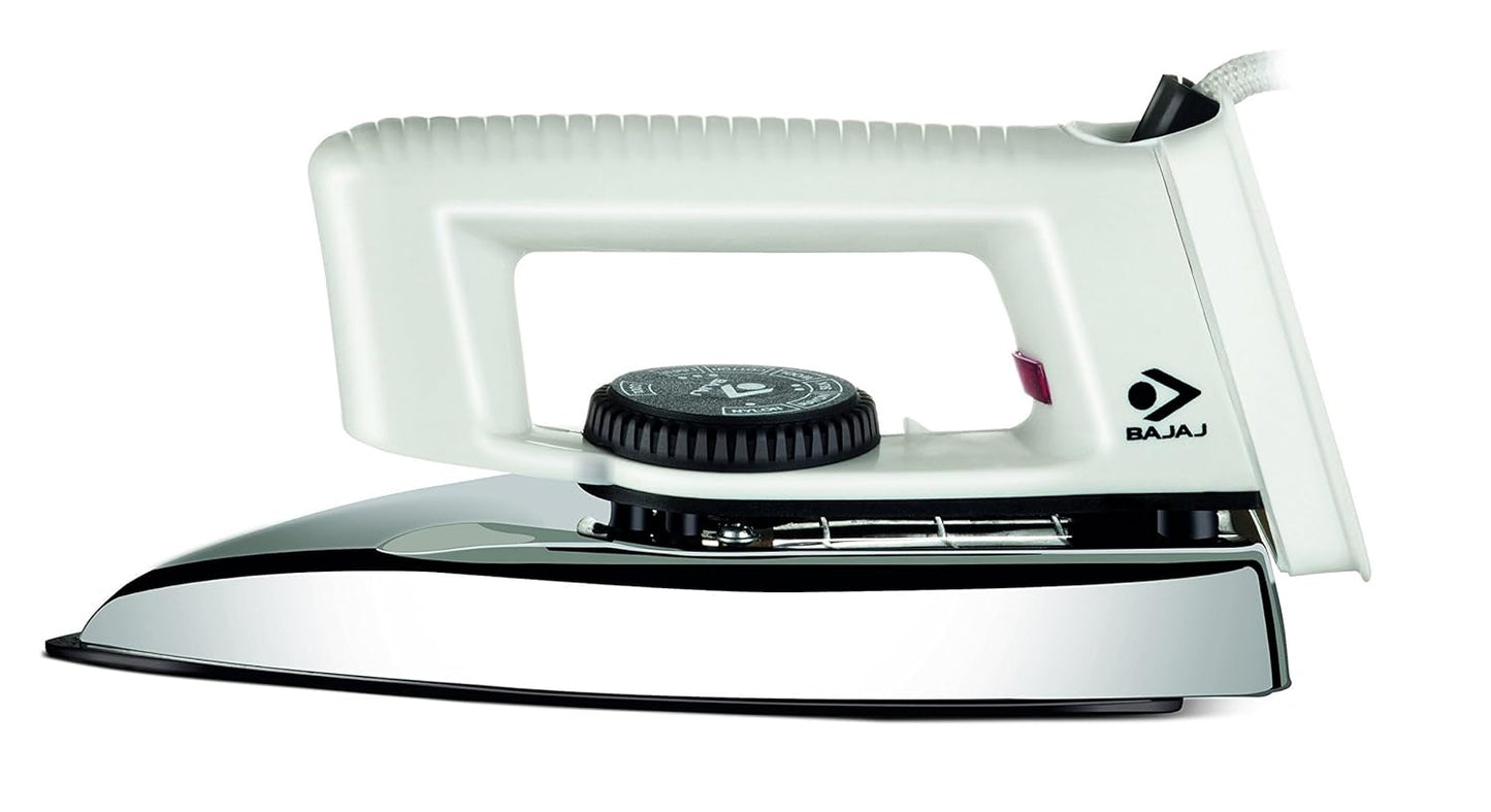 BAJAJ Popular 1000 Watts 1000 W Dry Iron  (White)