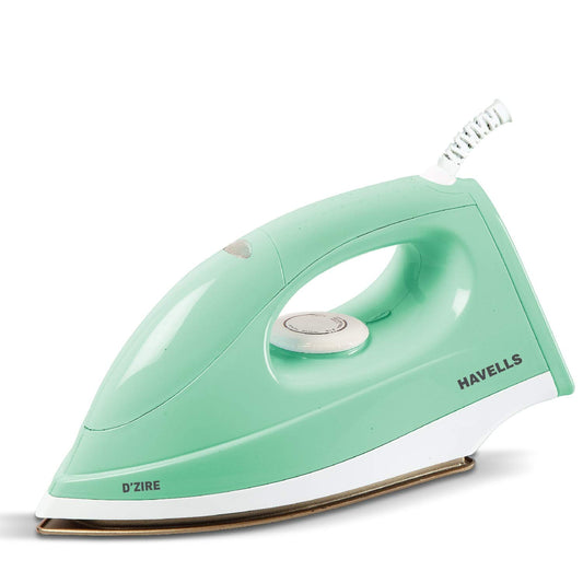 HAVELLS D'zire 1000-Watts 1000 W Dry Iron  (Green)