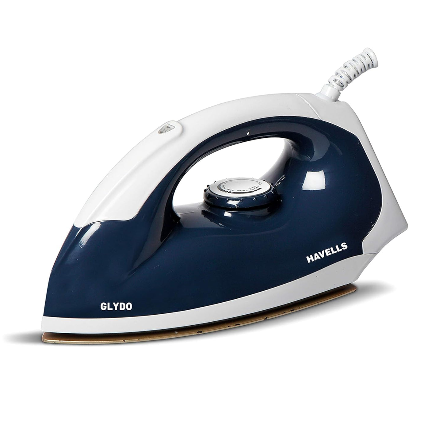 HAVELLS glydo 1000 W Dry Iron  (Charcoal Blue)