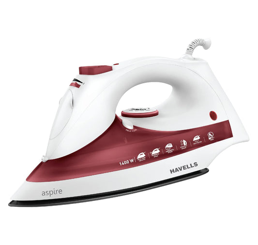 HAVELLS by HAVELLS GHGSIAKR140 1400 W Steam Iron  (Red)