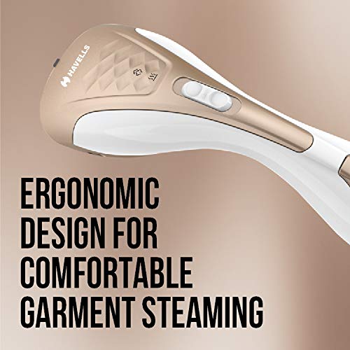 HAVELLS Elegance Hand Held 1200 W Garment Steamer  (Brown)