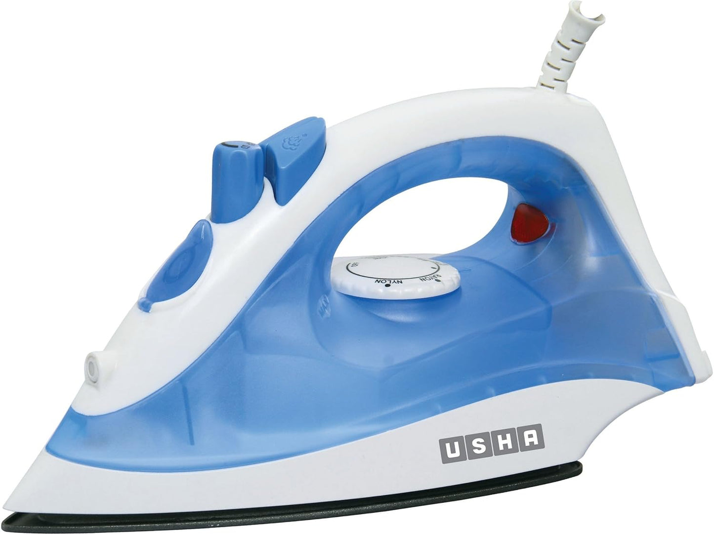 USHA SI 3713 1300 W Steam Iron  (White, Blue)