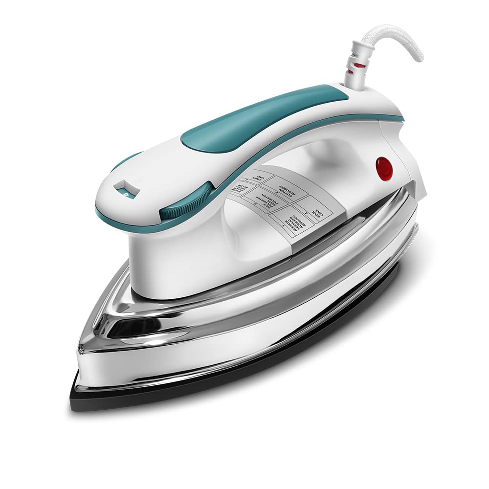 Wipro GD203 Heavy Weight 1200 W Dry Iron  (Blue & White)