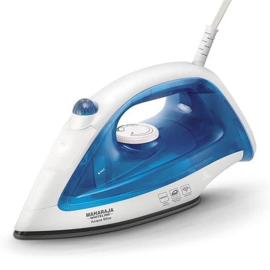 Maharaja Whiteline Acqua bliss/SI-131 1200 W Steam Iron  (Blue, White)