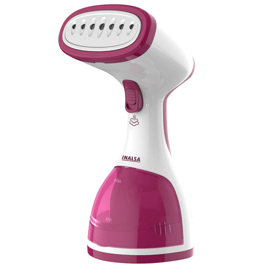 Inalsa Steamax 1200 W Garment Steamer  (White, Pink)