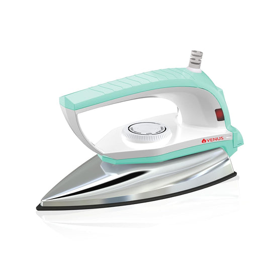 Venus 750 Watts Dry iron/ Weilburger Dual Coat Non-stick Soleplate 750 W Dry Iron  (Jade Green)