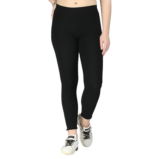 Clothing Women's Regular Fit Black Jeans