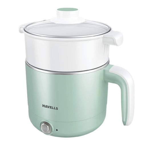 Havells Capture Multi Cooker Electric Kettle  (1.2 L, Green)