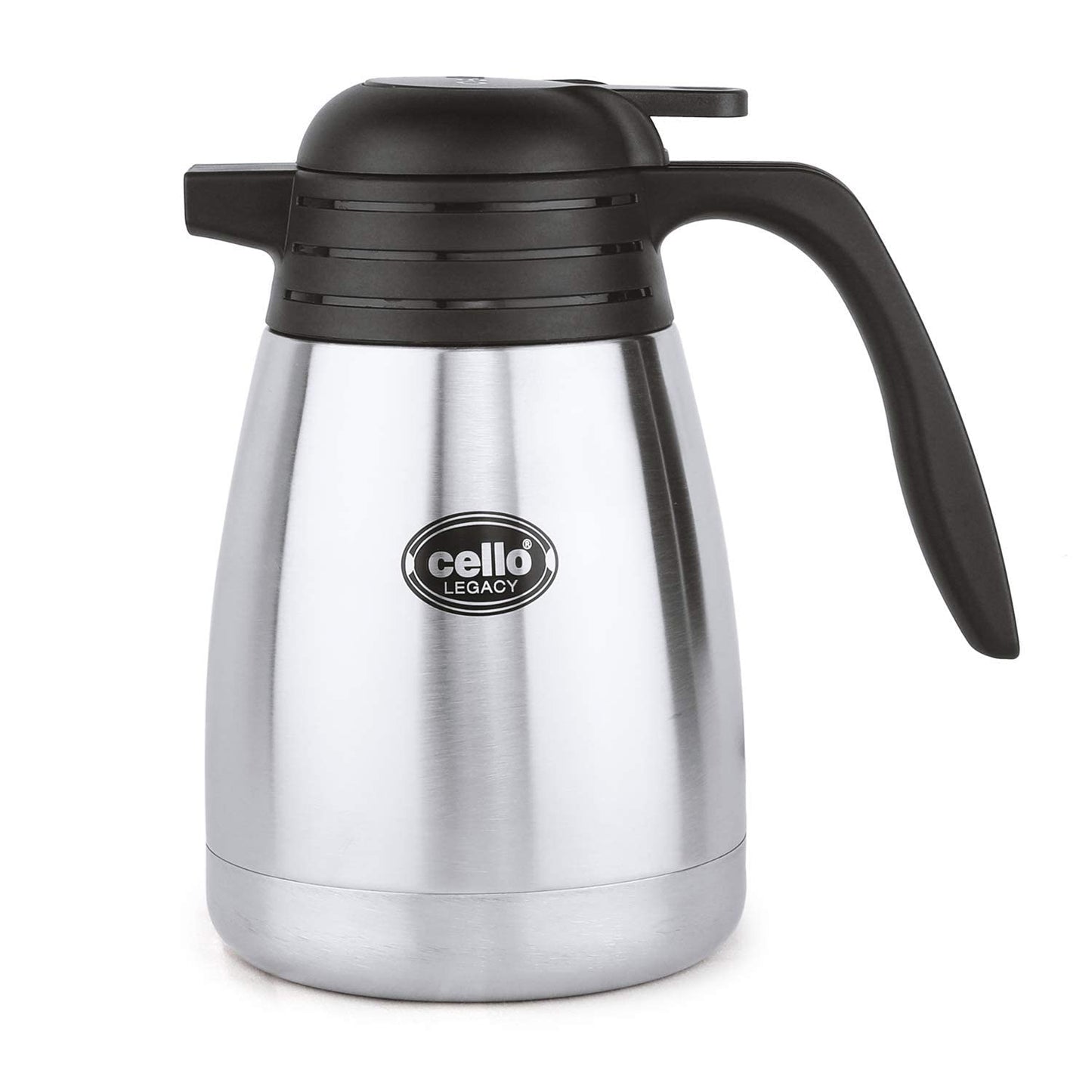 Cello Legacy Vacusteel Flask 600 ml Flask  (Pack of 1, Silver, Steel)