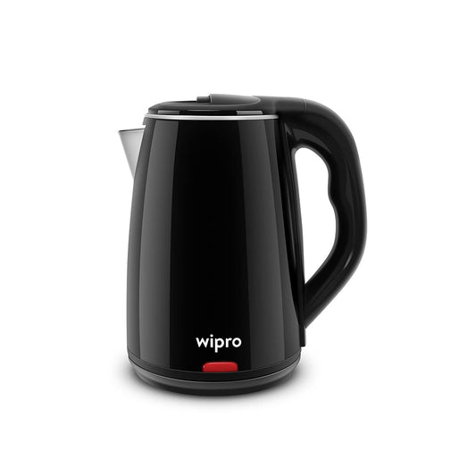 Wipro Vesta Cool touch electric Kettle with Auto cut off | Double Layer outer body Beverage Maker  (1.8 L, Black)