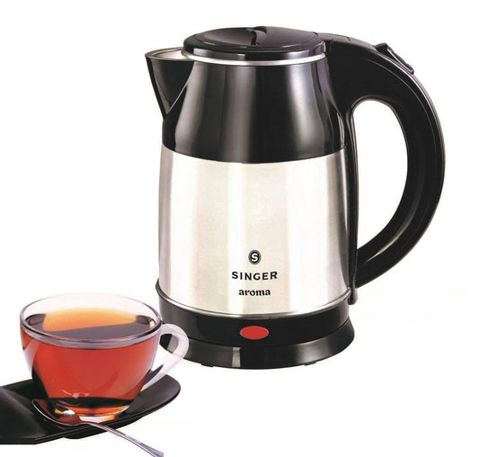 Singer Aroma(SKT 180 ASE)_ Electric Kettle  (1.8 L, Silver, Black)