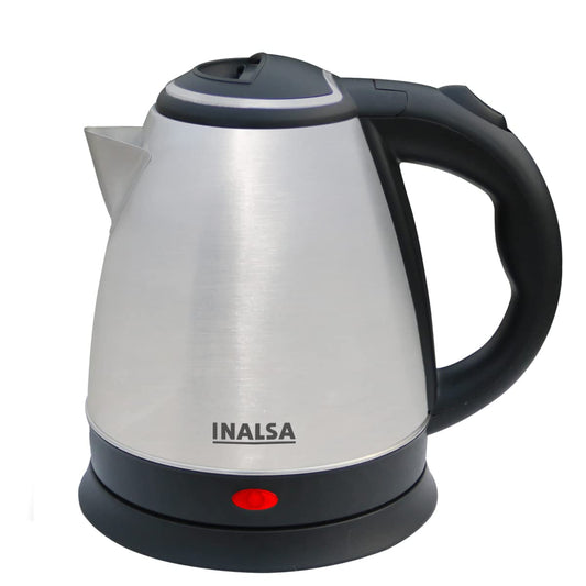 Inalsa Kwik 1.5 Liter with SS Body|Auto Shut Off & Boil Dry Protection |Hot Water Electric Kettle  (1.5 L, Black, Silver)