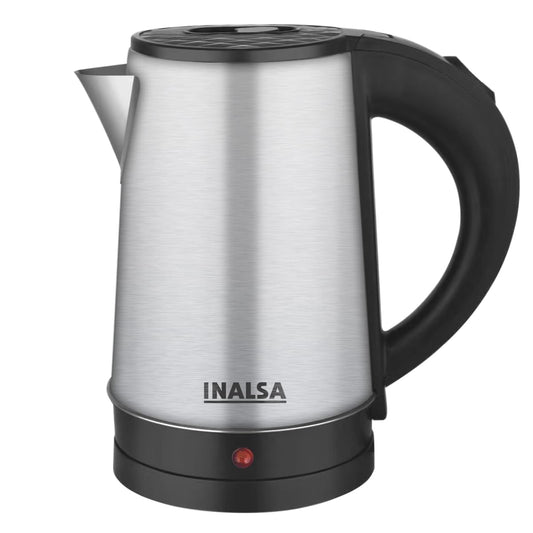 Inalsa Travel Mate 0.8 Stainless Steel Electric Travel Kettle|Fast Boiling 1000 Watts Electric Kettle  (0.8 L, Silver)