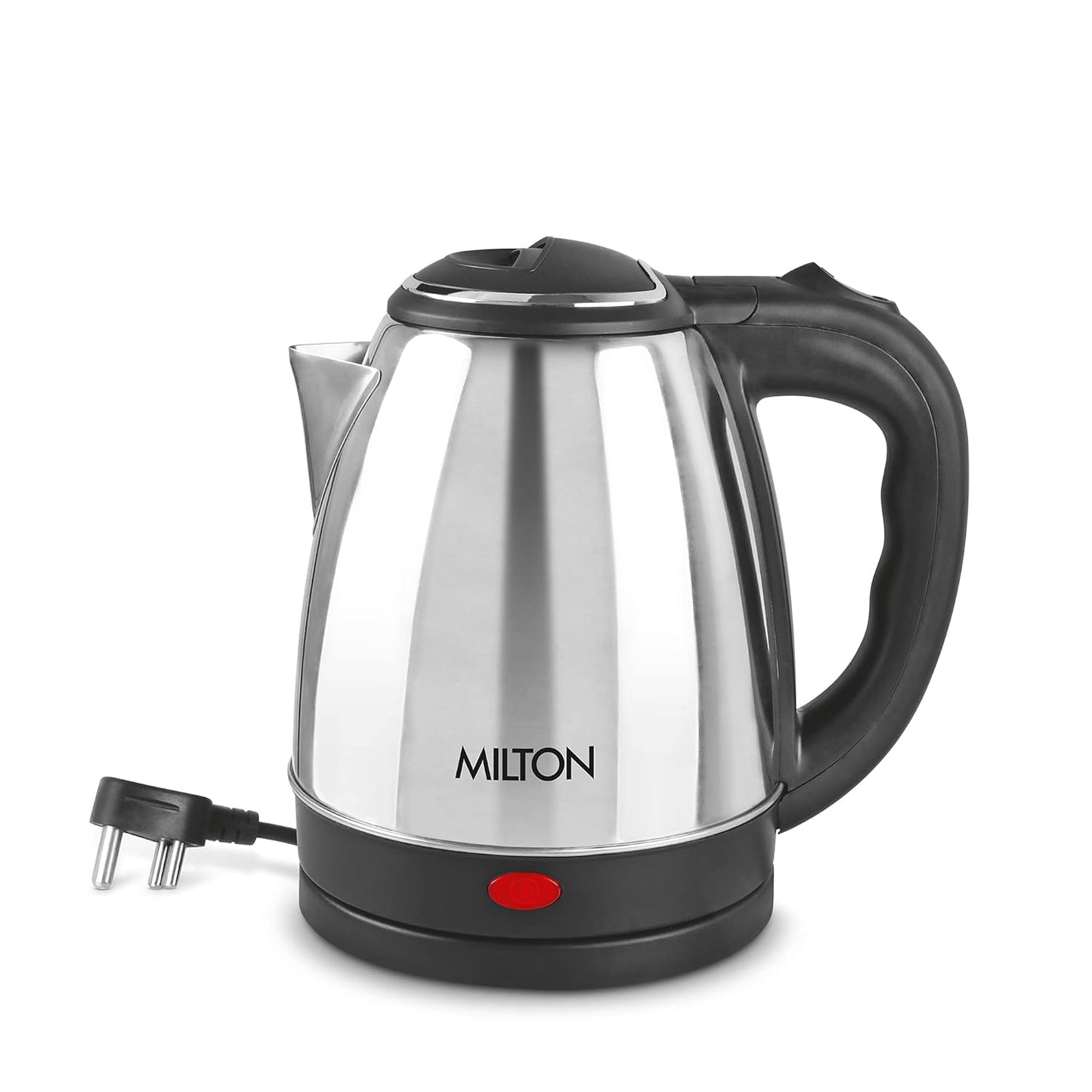 Milton Go Electro Stainless Steel Electric Kettle, 1 Piece, 1.2 Litres, Silver Electric Kettle  (1.2 L, Silver)