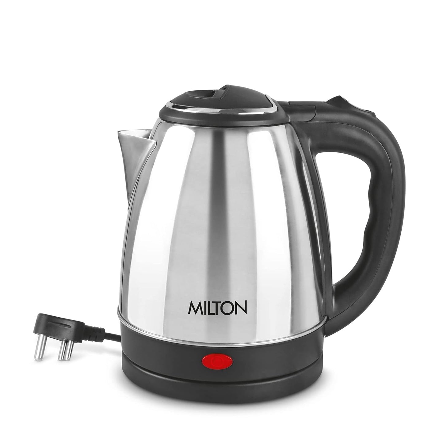 Milton Go Electro Stainless Steel Electric Kettle, 1 Piece, 1.5 Litres, Silver Electric Kettle  (1.5 L, Silver)