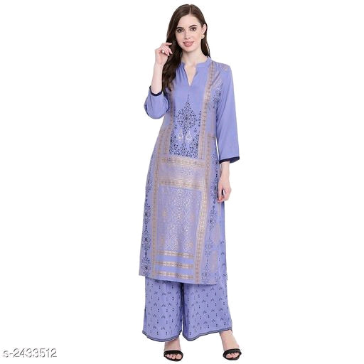 Eashita Purple Alluring Attractive Kurta Set