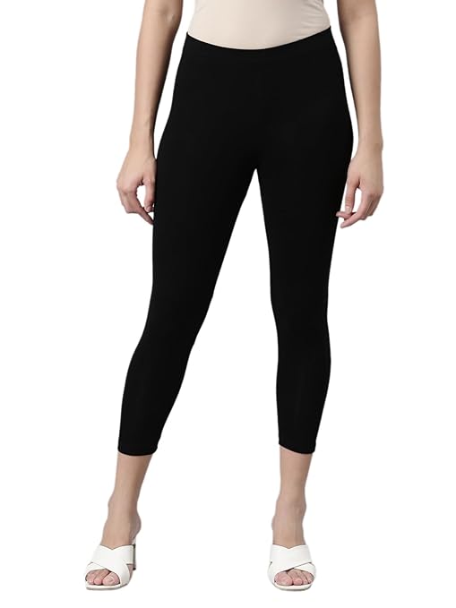 Classic Fit Stretchable Skinny Fit High Ankle Length Leggings