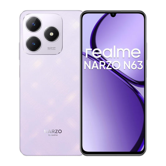 realme Narzo N63 4G (Twilight Purple, 128 GB)  (4 GB RAM)