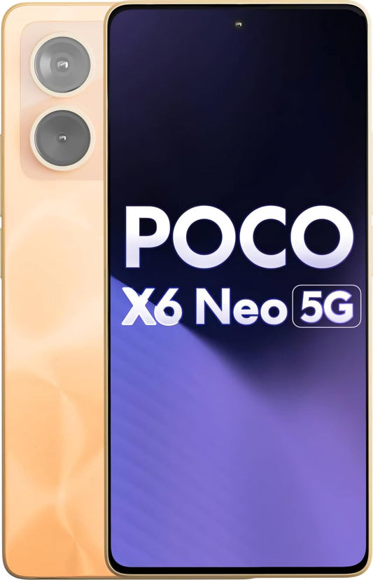 Poco X6 Neo 5G (Martian Orange, 128 GB)  (8 GB RAM)