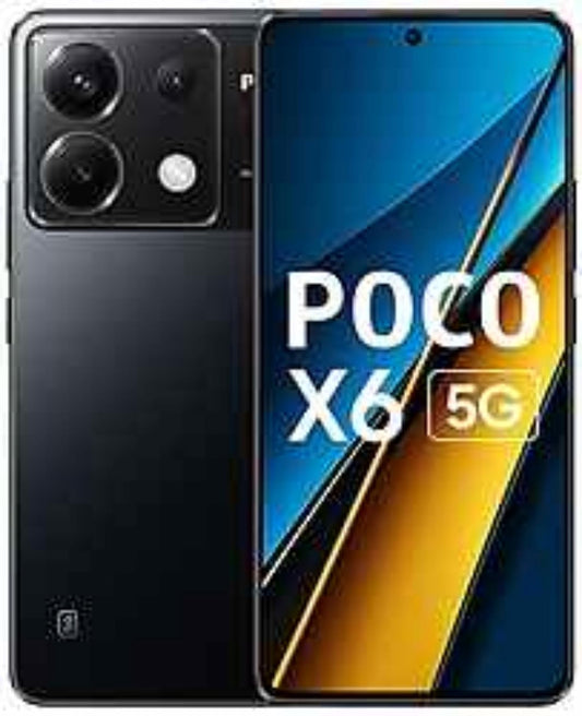 Poco X6 5G (Mirror Black, 256 GB)  (8 GB RAM)