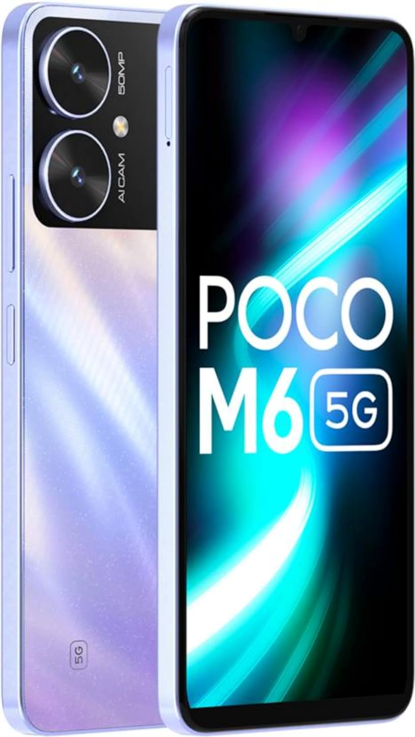 Poco M6 5G (Orion Blue, 128 GB)  (4 GB RAM)