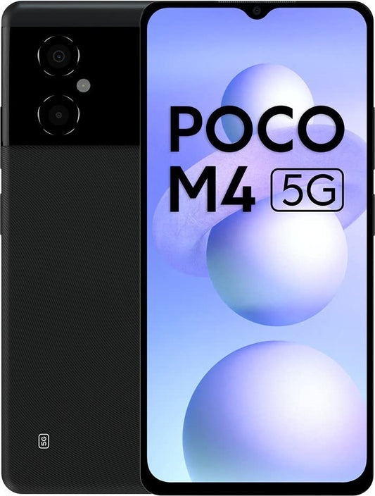 Poco M4 5G (Power Black, 64 GB)  (4 GB RAM)