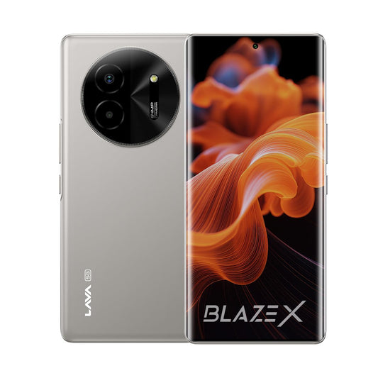 Lava Blaze x (Titanium Grey, 128 GB)  (4 GB RAM)