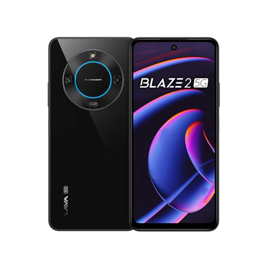 Lava Blaze 2 5G (Glass Black, 128 GB)  (6 GB RAM)