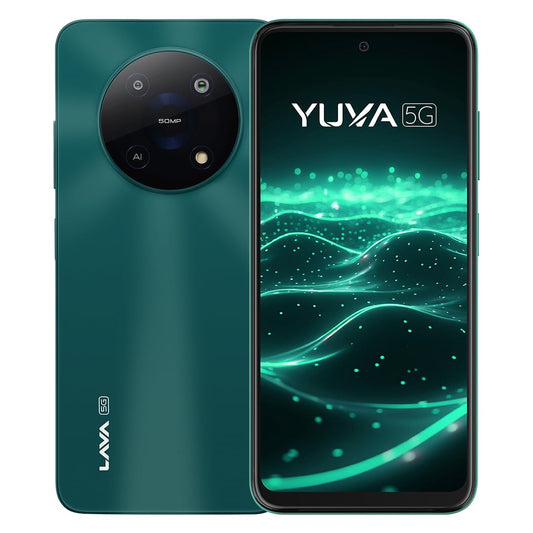 Lava Yuva 5G (Mystic Green, 64 GB)  (4 GB RAM)