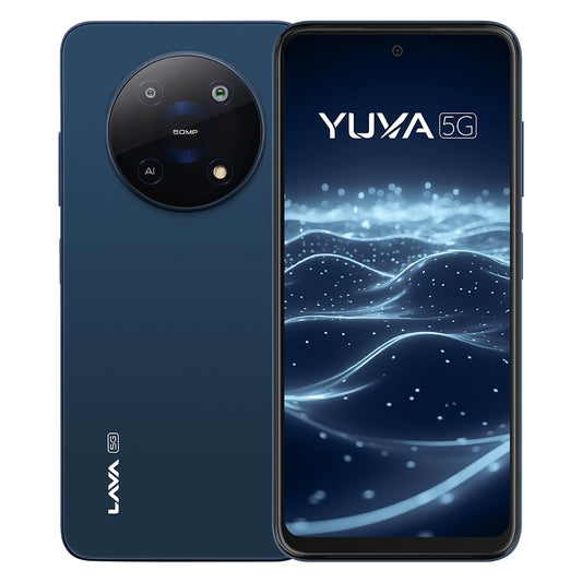 Lava Yuva 5G (Mystic Blue, 64 GB)  (4 GB RAM)