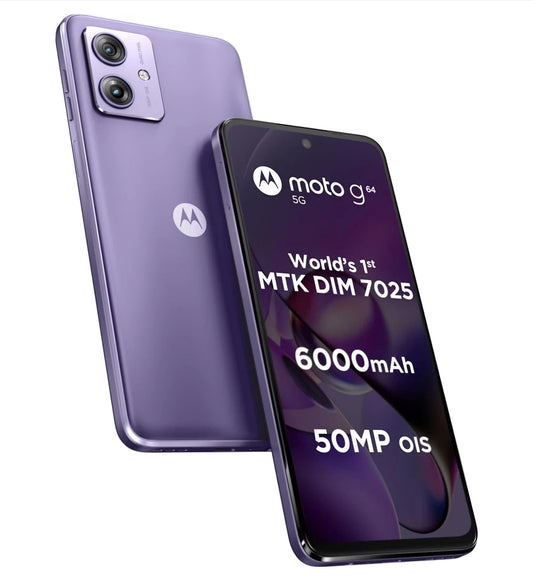 Motorola g64 5G (Ice Lilac, 256 GB)  (12 GB RAM)