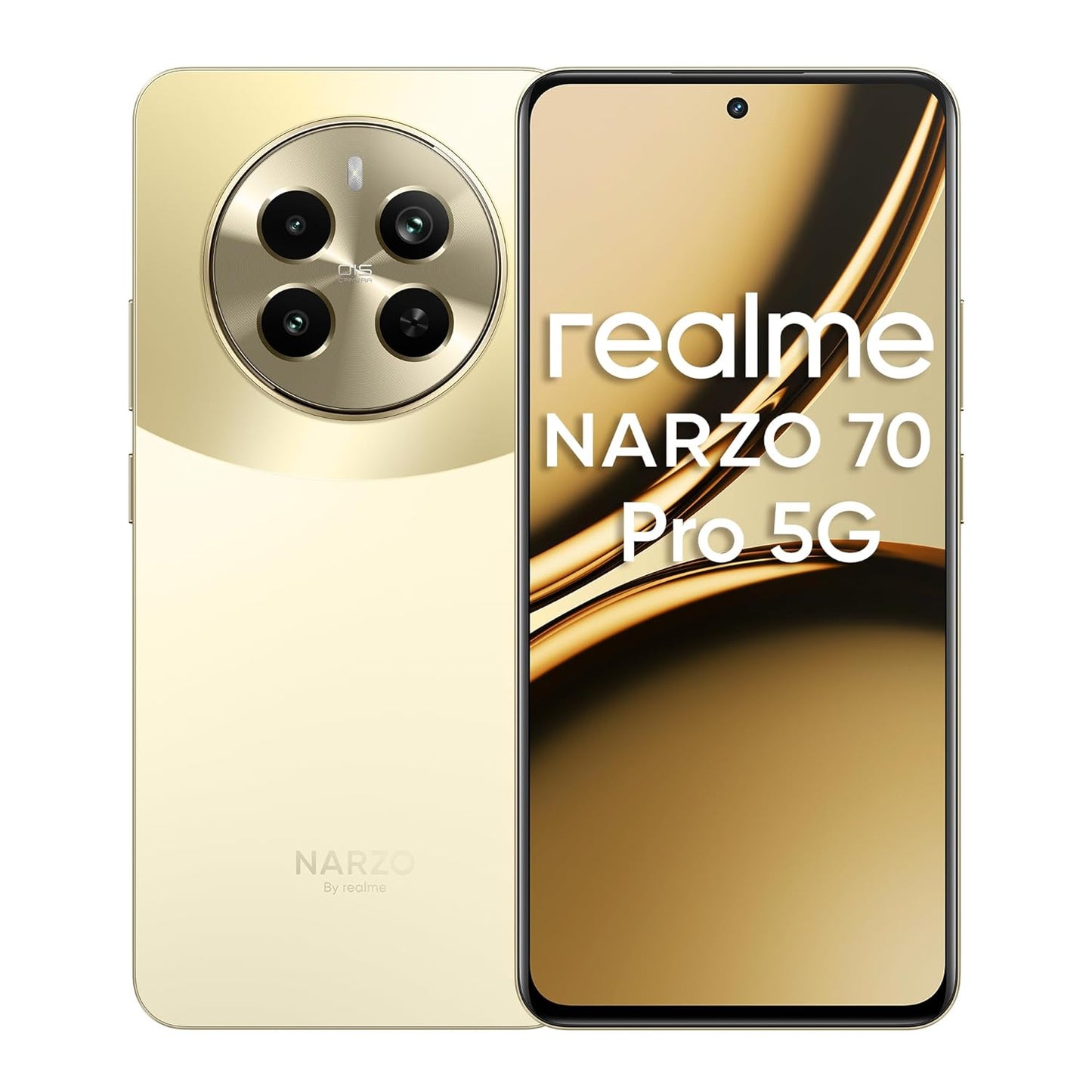 realme Narzo 70 Pro 5G (Glass Gold, 256 GB)  (8 GB RAM)