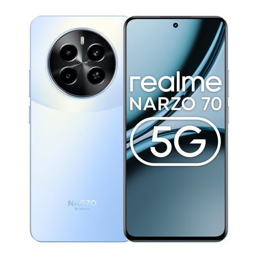 realme Narzo 70 5G (Ice Blue, 128 GB)  (6 GB RAM)