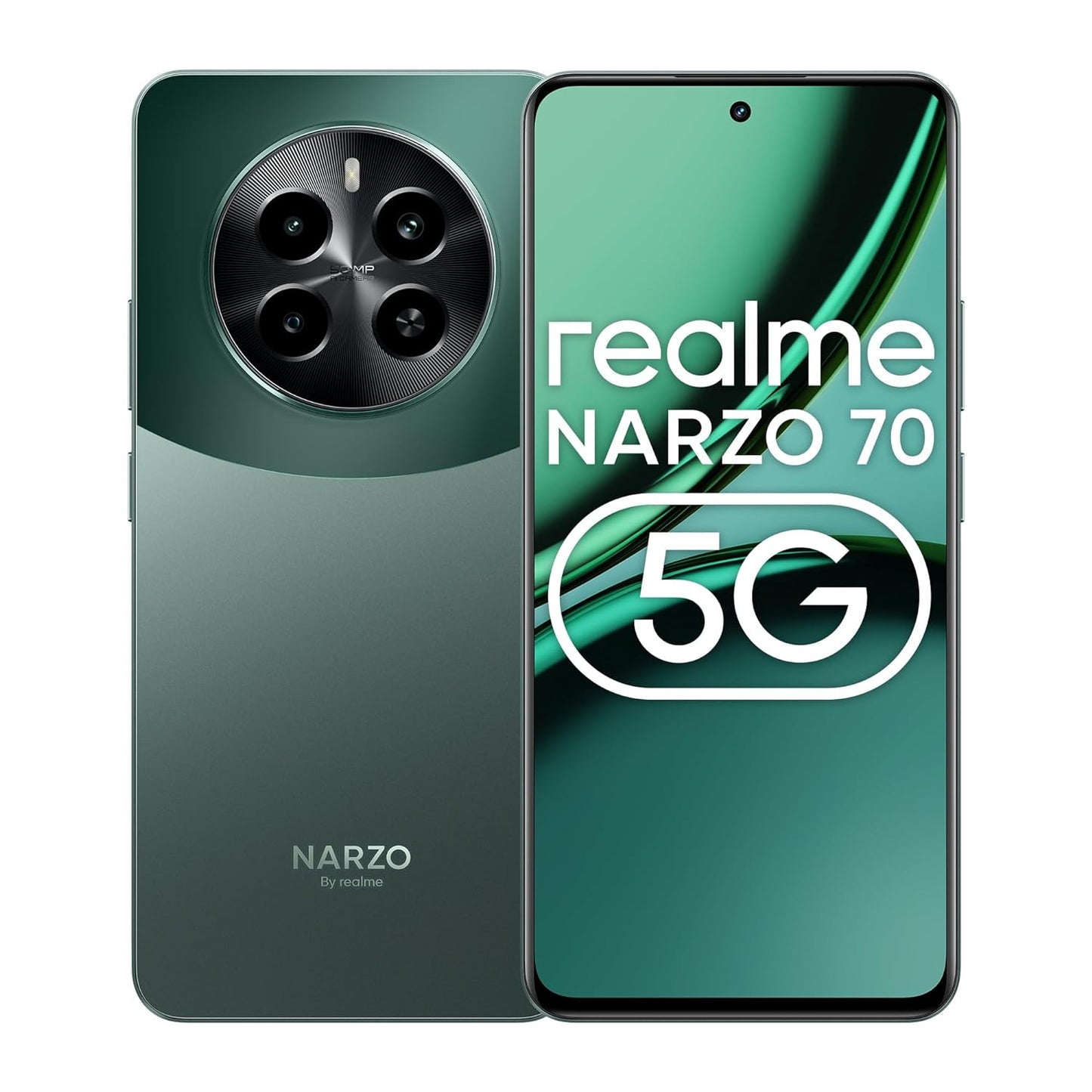 realme Narzo 70 5G (Forest Green, 128 GB)  (8 GB RAM)