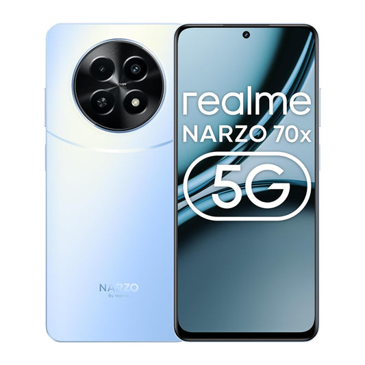 realme Narzo 70X 5G (Ice Blue, 128 GB)  (6 GB RAM)